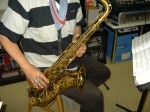 省三さんとテナーサックス 省三さんとテナーサックス